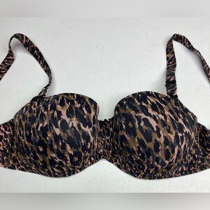 PD Twist BLK/BRN CAMO Padded Underwire, 40D *P1083